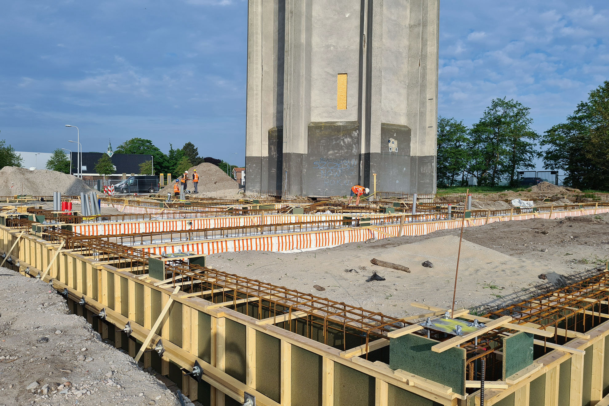 Circulair beton Watertoren Bollenstreek