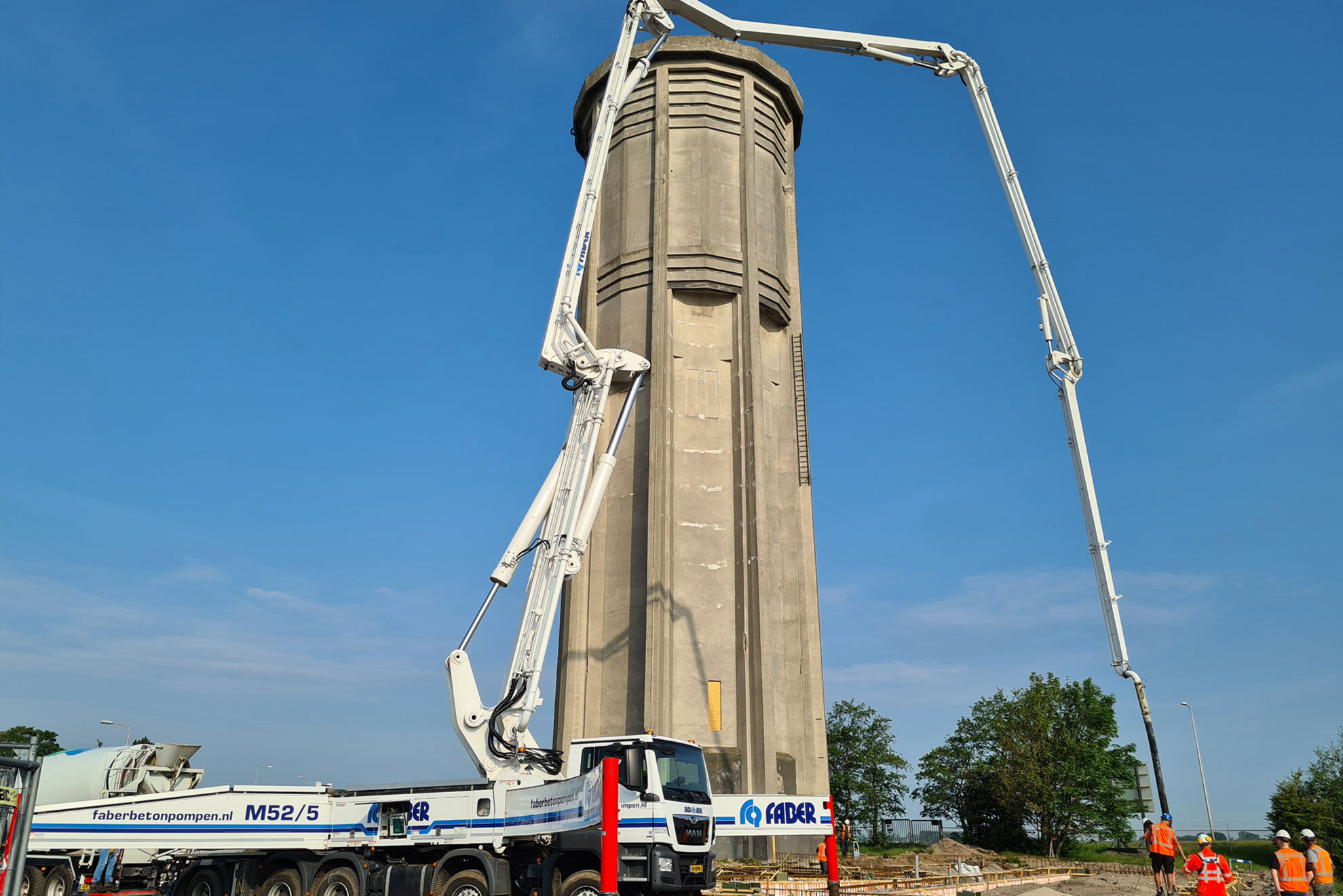 Circulair beton Watertoren Bollenstreek