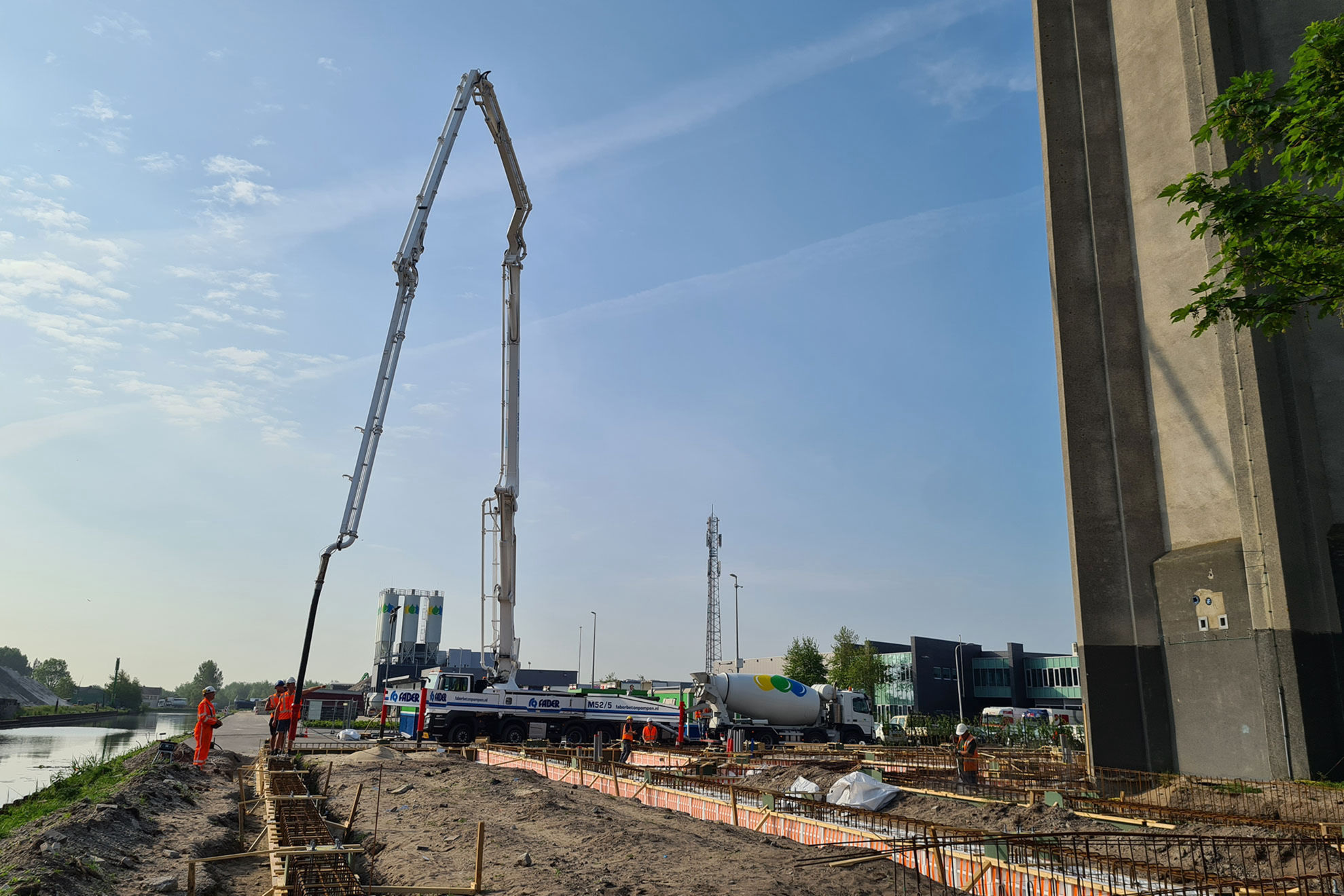 Circulair beton Watertoren Bollenstreek