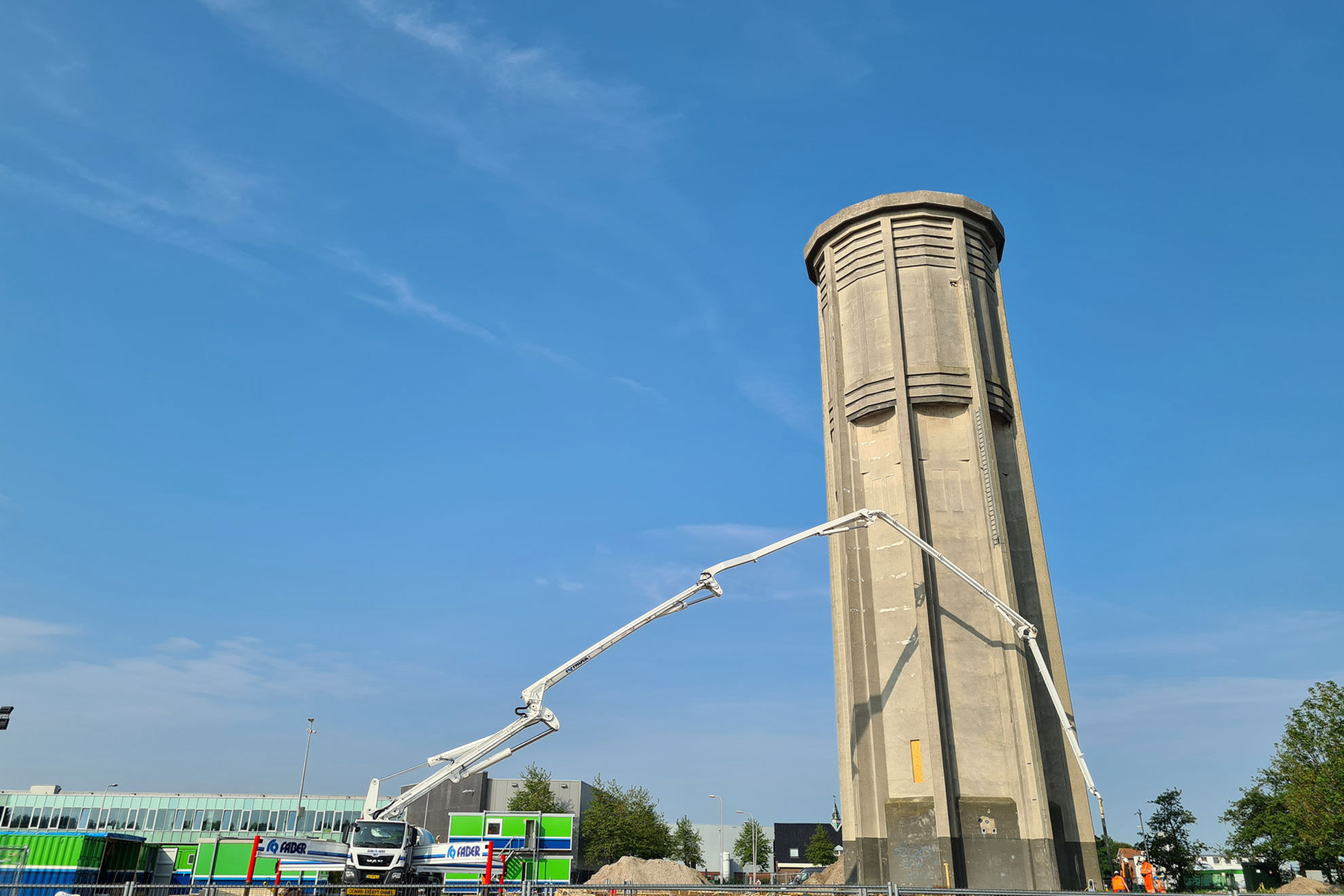 Circulair beton Watertoren Bollenstreek