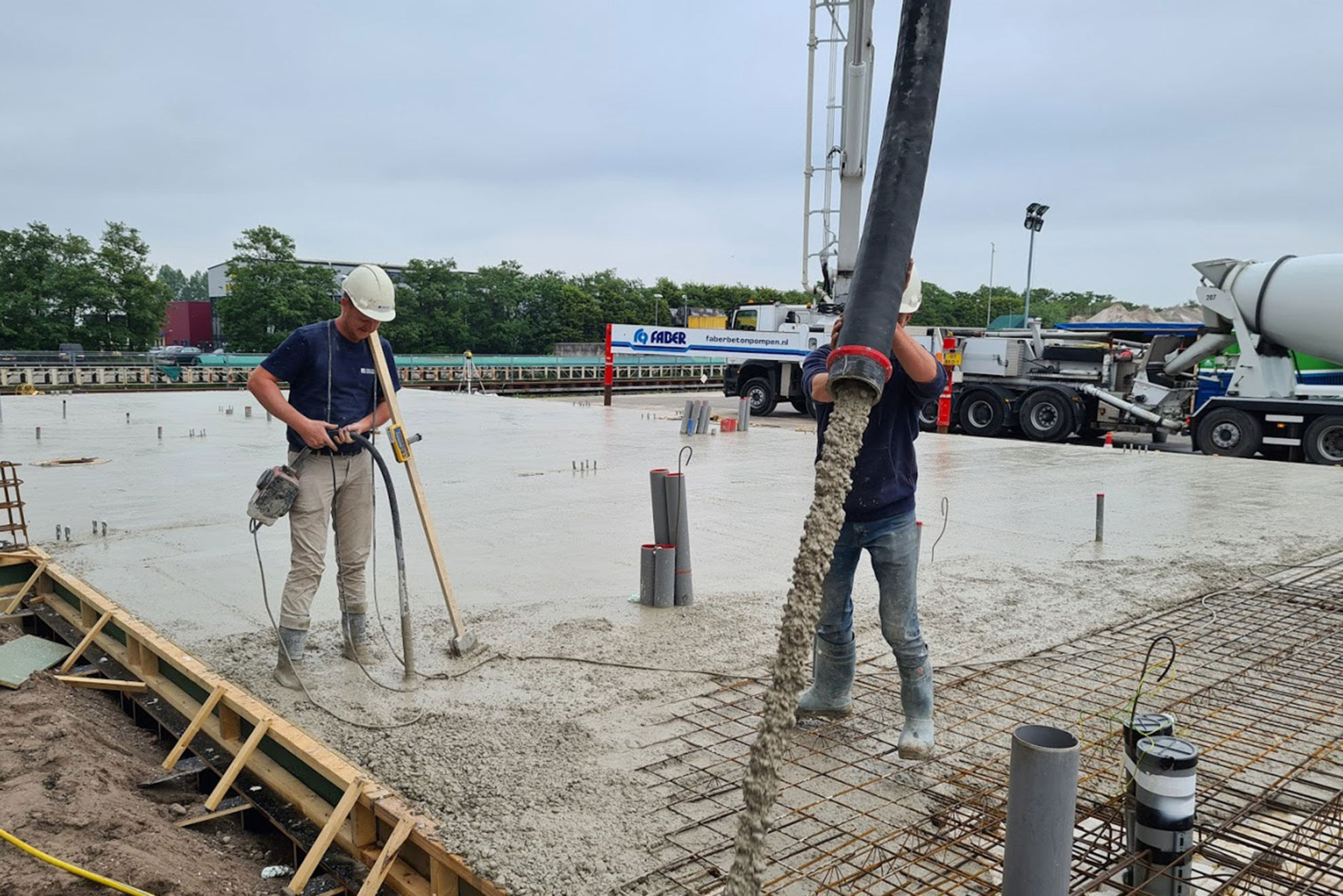 Circulair beton Watertoren Bollenstreek