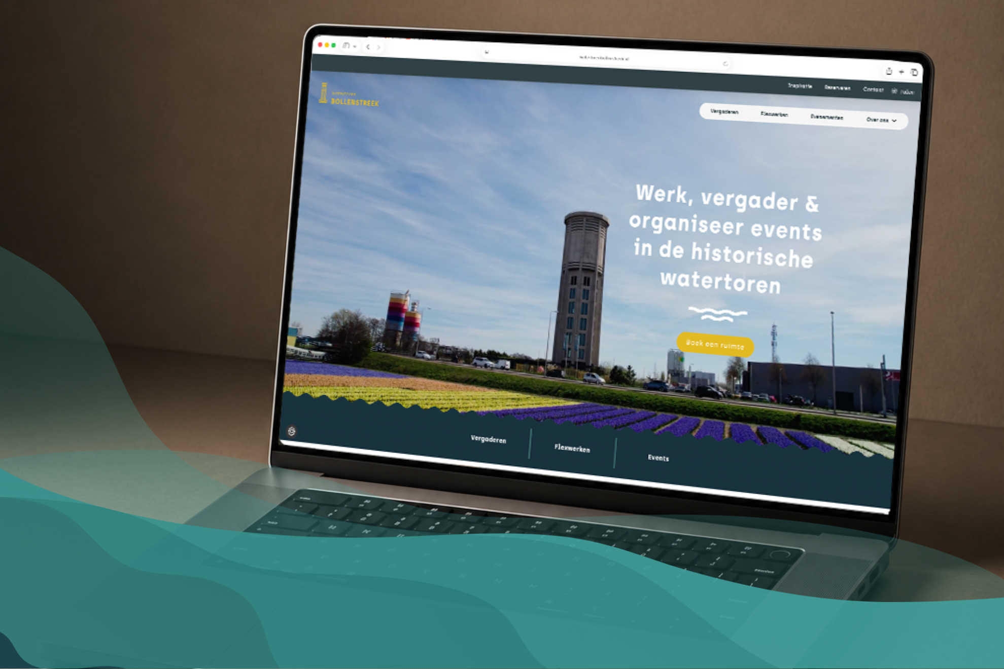 Nieuwe website Watertoren Bollenstreek